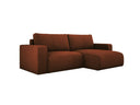 Designer Ecksofa Carl Cord mit Schlaf- und Klappfunktion