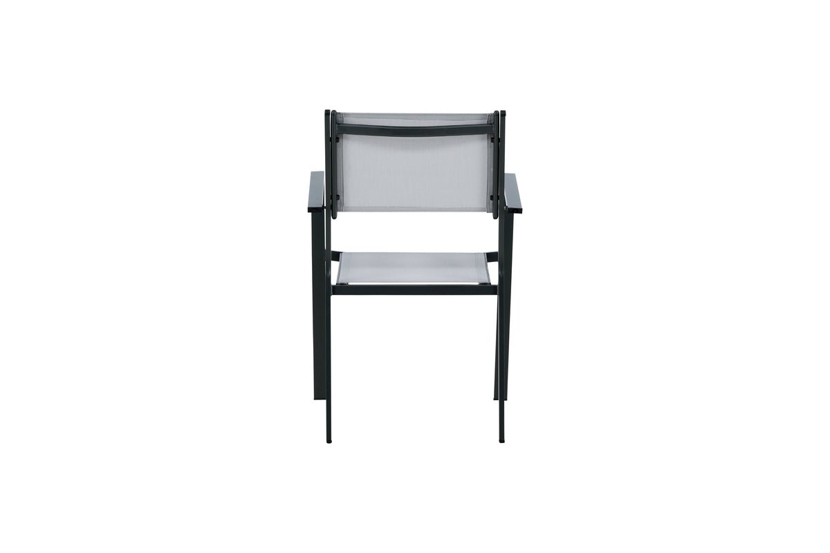 2er Set - Gartenstuhl Karibik aus Aluminium/Textilene