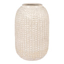 Vase Arthea – Keramik in Beige mit Struktur