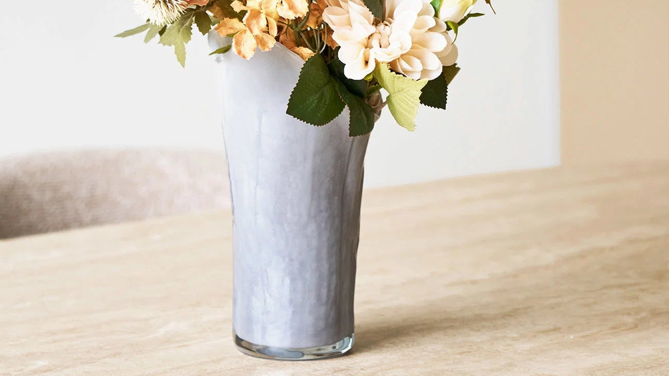 Vase Smokey - aus hochwertigem Glas