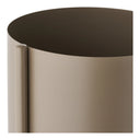 Blumentopf Marven – Braun lackierter Stahl mit modernem 3er-Design