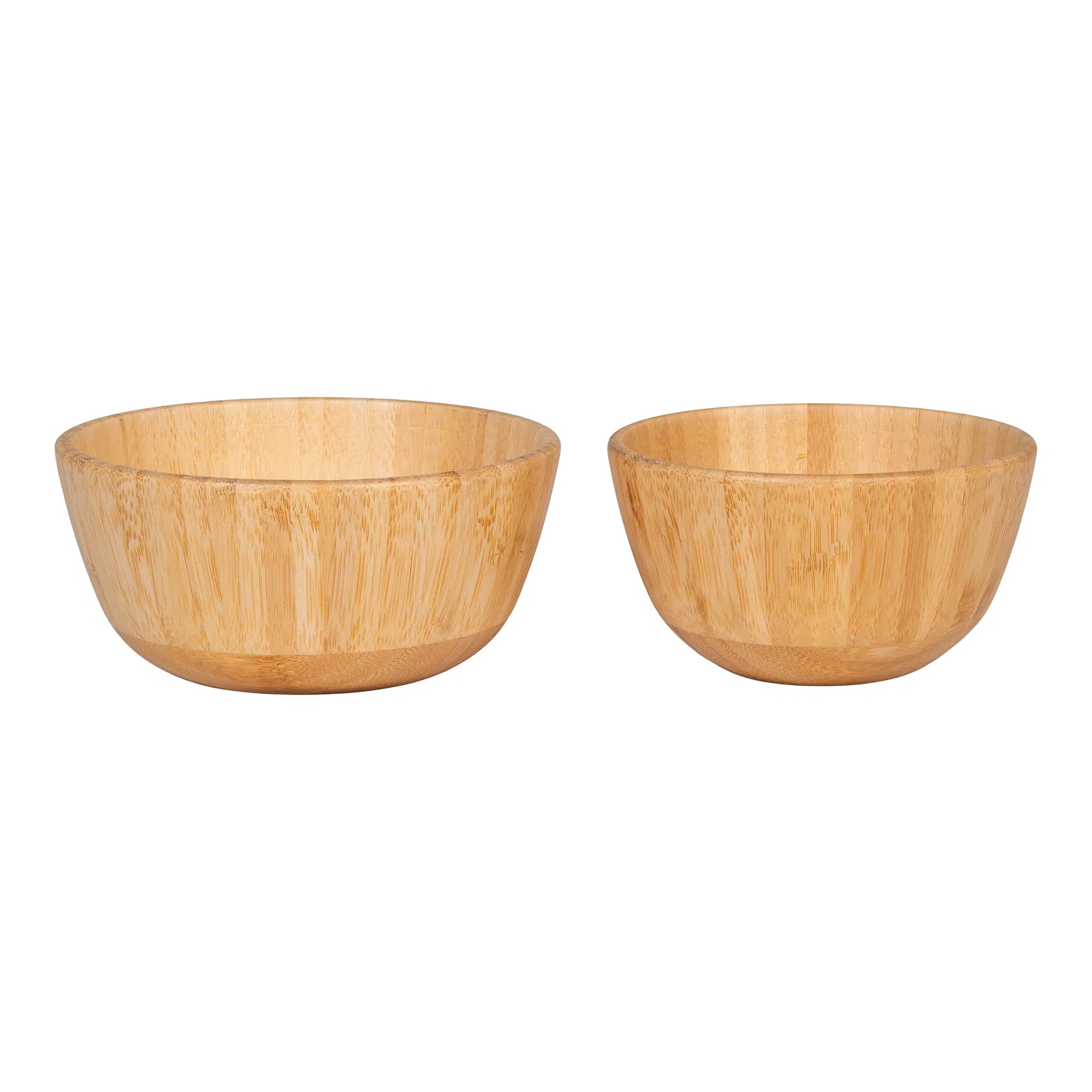 Schale „Chefalu“ – Natürliches Bambus-Set (2-tlg.)