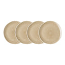 Teller Keldira – aus Steingut gefertigt in beige (4er Set)