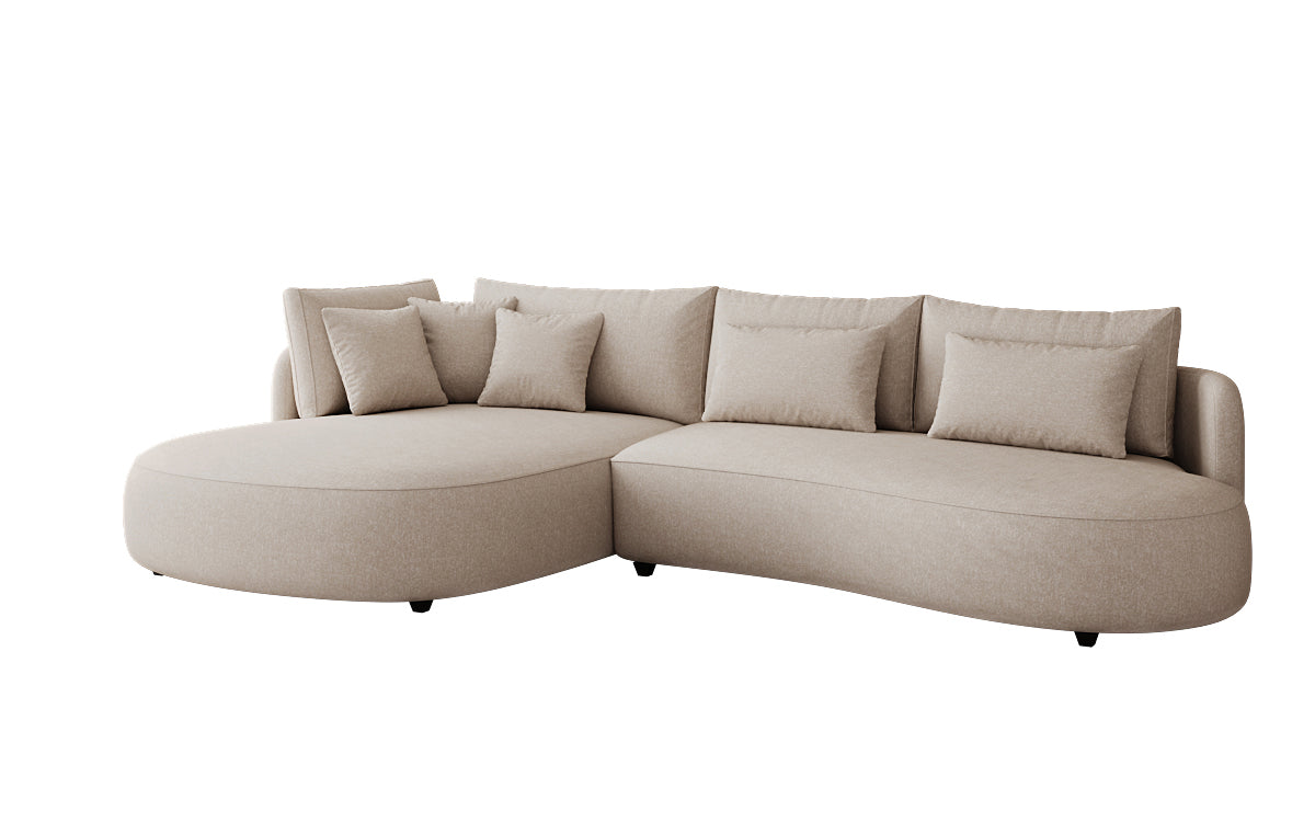Designer Ecksofa Ando Mini  in Strukturstoff