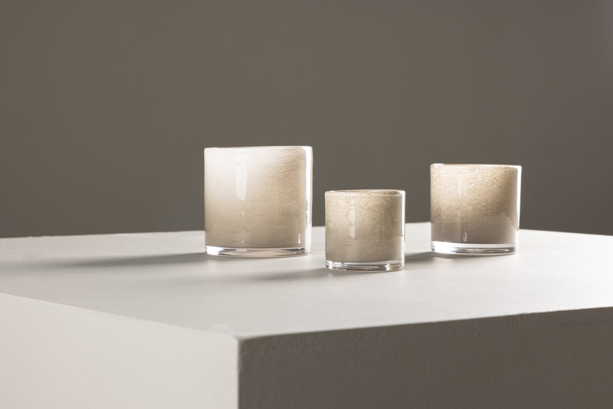 Laterne Honey - Laterne aus Glas in verschiedenen Farben