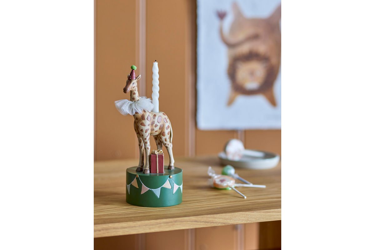 Kinder-Kerzenhalter „Happy Animals“ – Bunte Tier-Deko