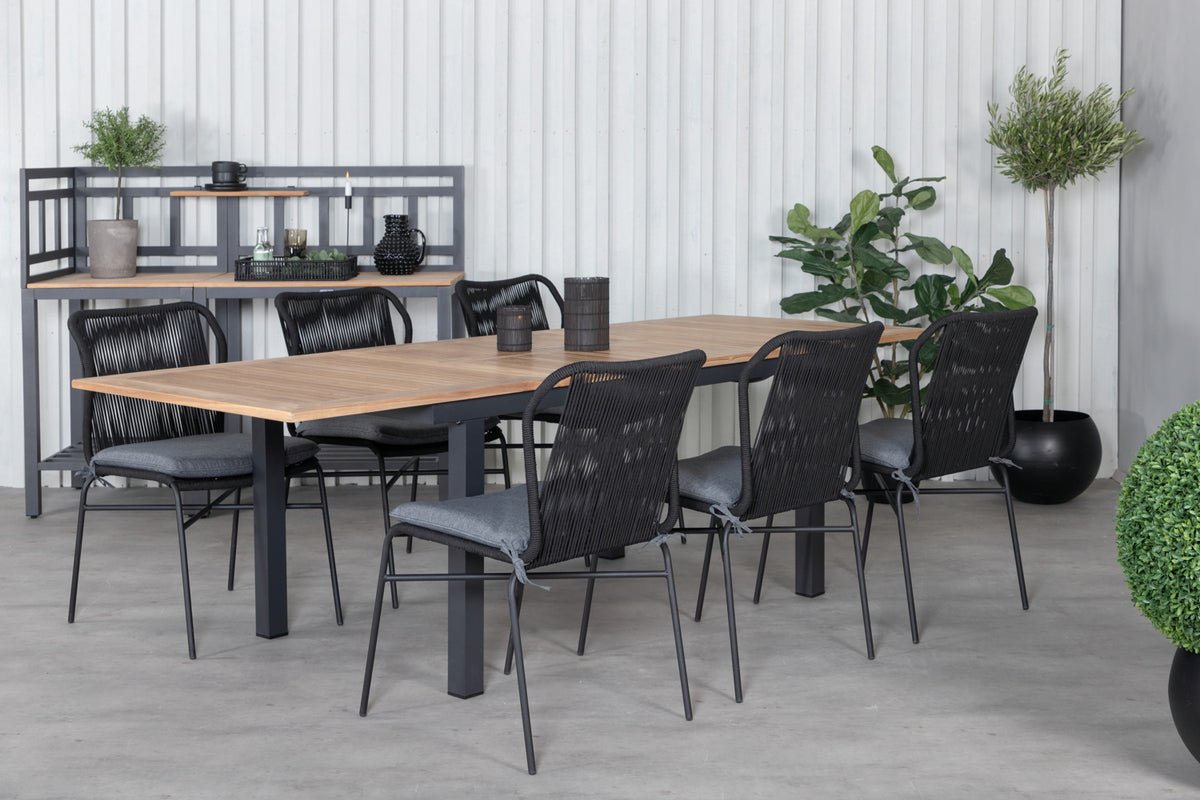 Gartentisch Lunea - ein ausziehbarer Esstisch für draußen