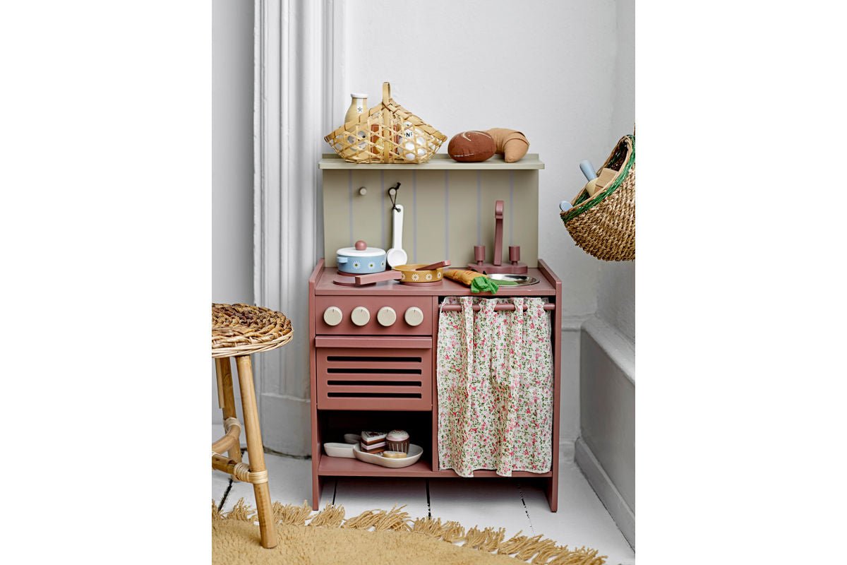 Spielküche Levin – Mini-Ofen aus Holz für Kinder