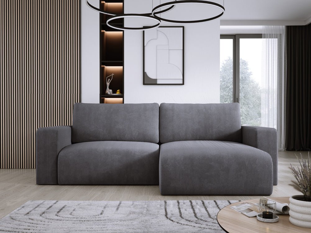 Designer Sofa Carl Cord with Sleeping and Folding Function