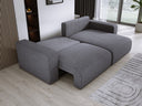 Designer Ecksofa Carl Cord mit Schlaf- und Klappfunktion