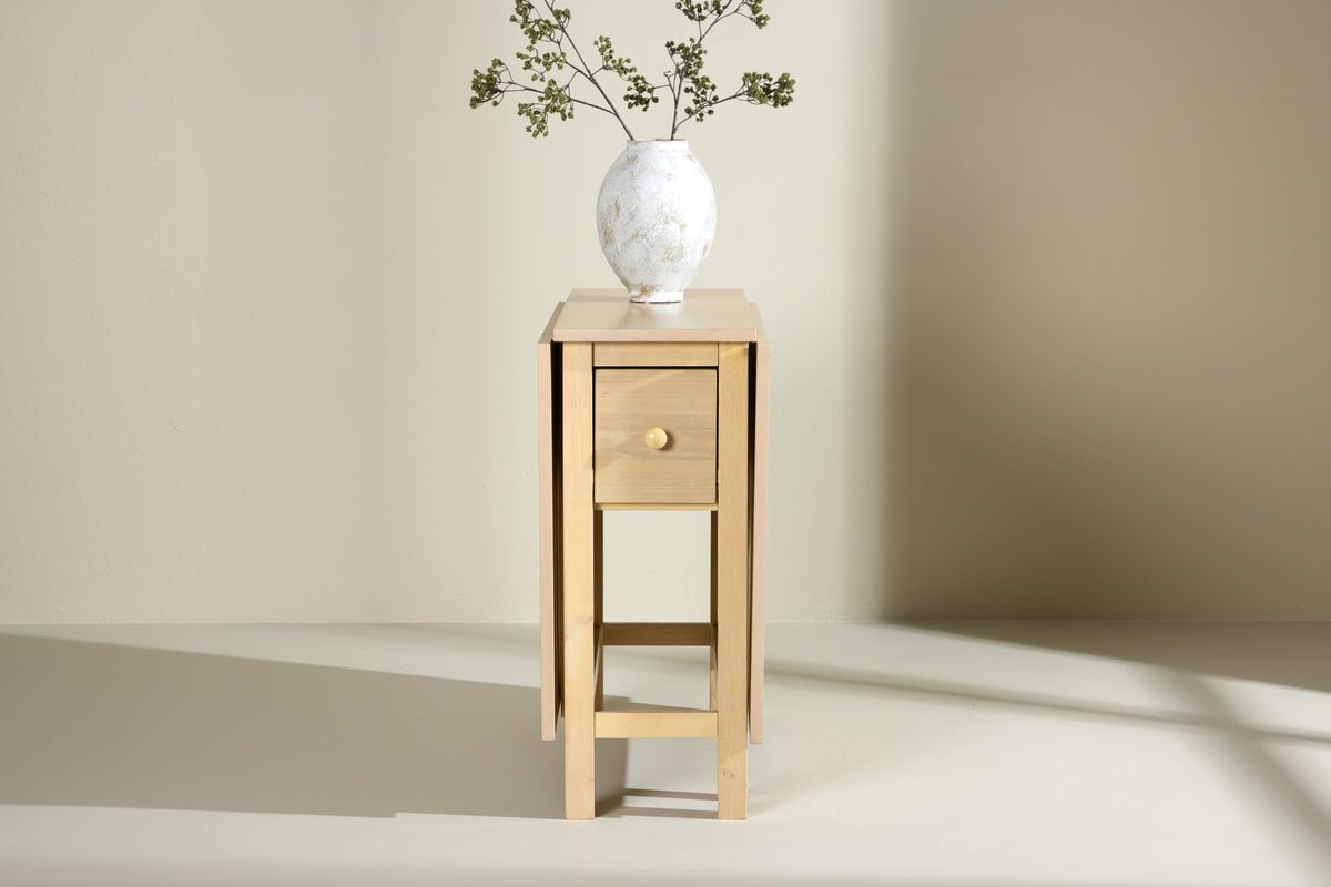 Esstisch Martha - rechteckiger ausziehbarer Esstisch getüncht