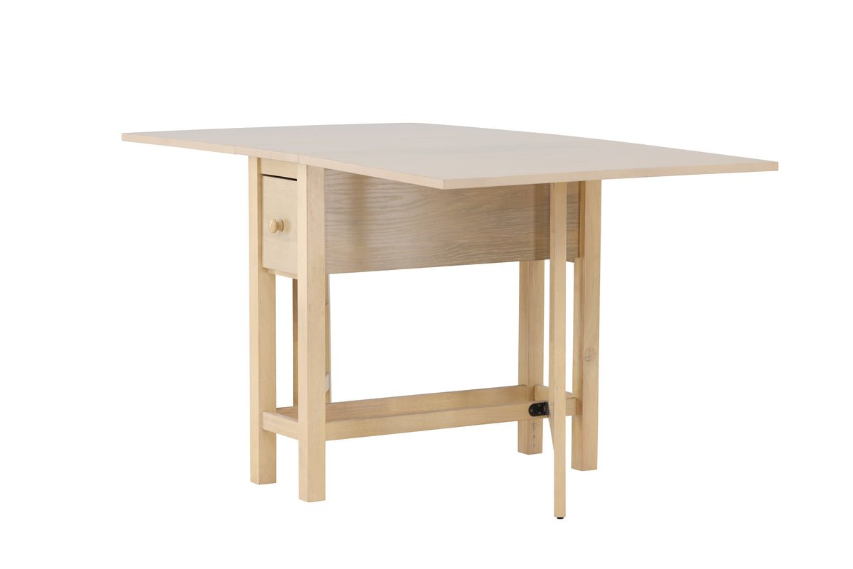 Esstisch Martha - rechteckiger ausziehbarer Esstisch getüncht