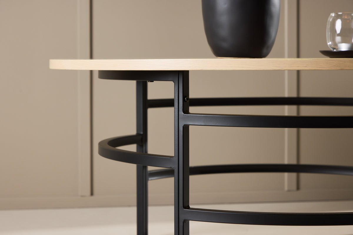 Couchtisch Benno - mit Metallgestell