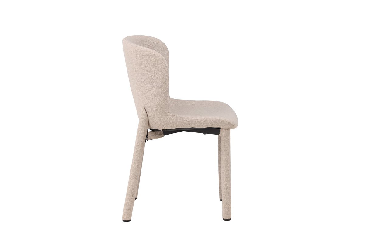 2er Set - Stuhl Marie mit Bouclé-Bezug