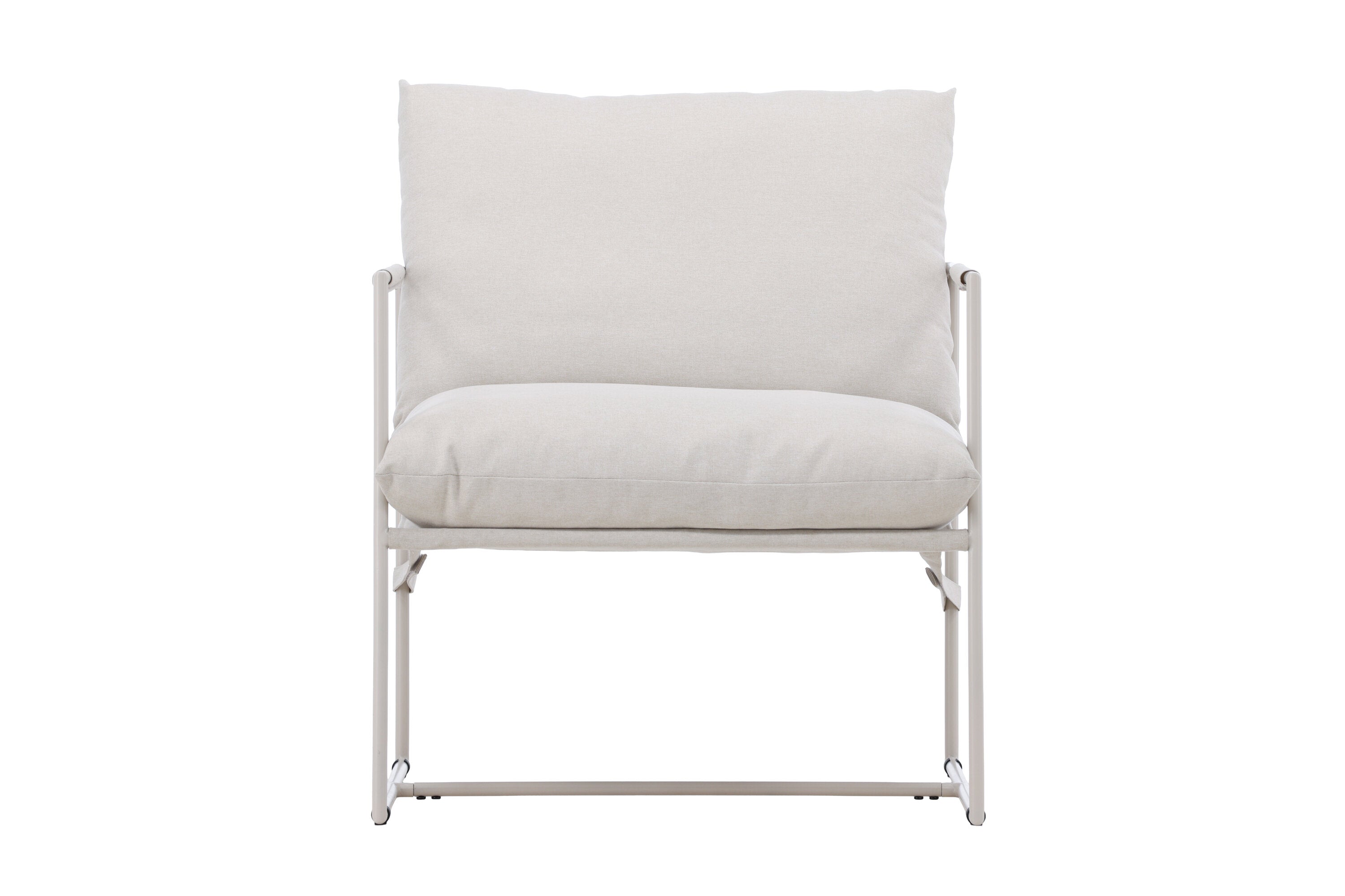 Stuhl Brika - In Beige mit Sitzkissen