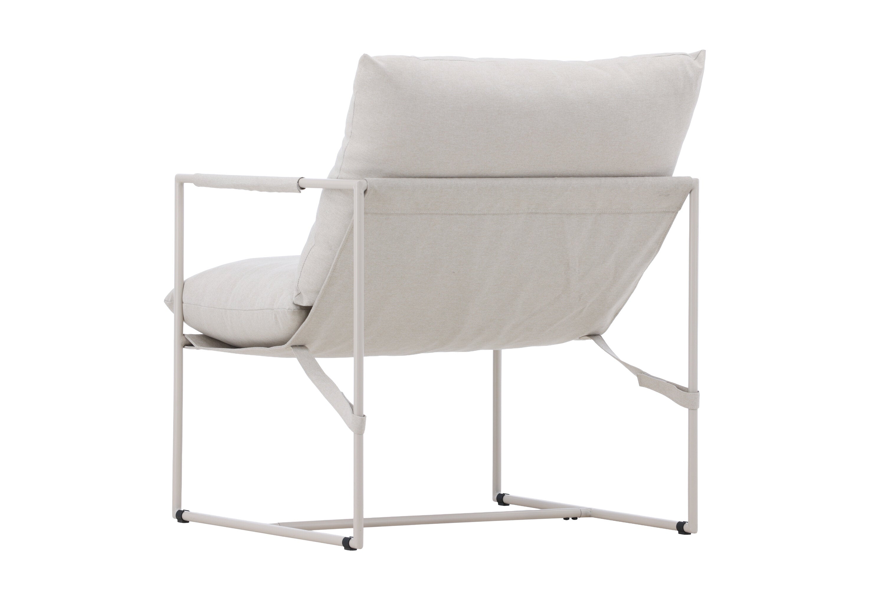 Stuhl Brika - In Beige mit Sitzkissen