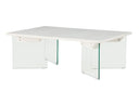 Couchtisch Valerio - elegant mit Glasbeinen