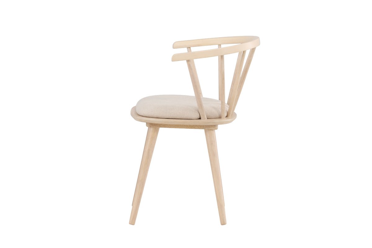 2er Set - Stuhl Ballado mit fest vernähtem Sitzkissen