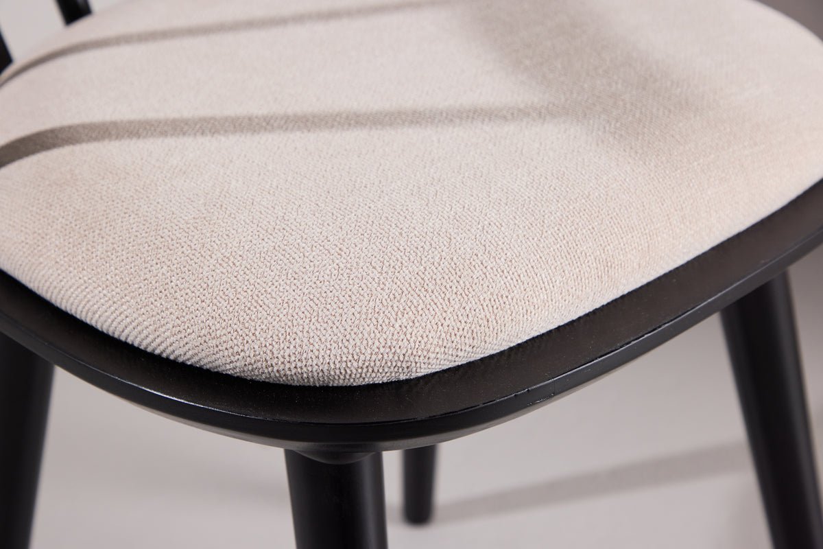 2er Set - Stuhl Ballado mit fest vernähtem Sitzkissen