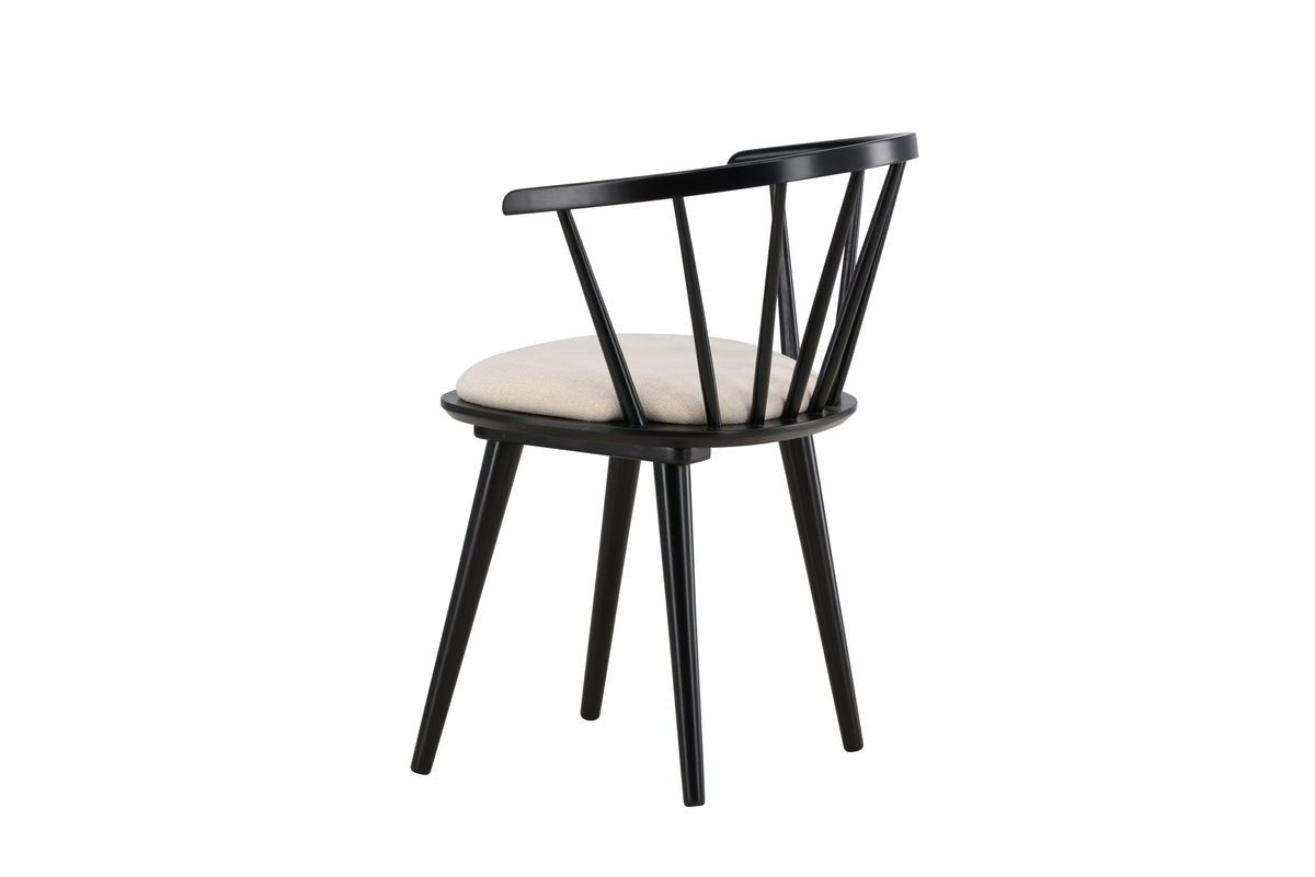 2er Set - Stuhl Ballado mit fest vernähtem Sitzkissen