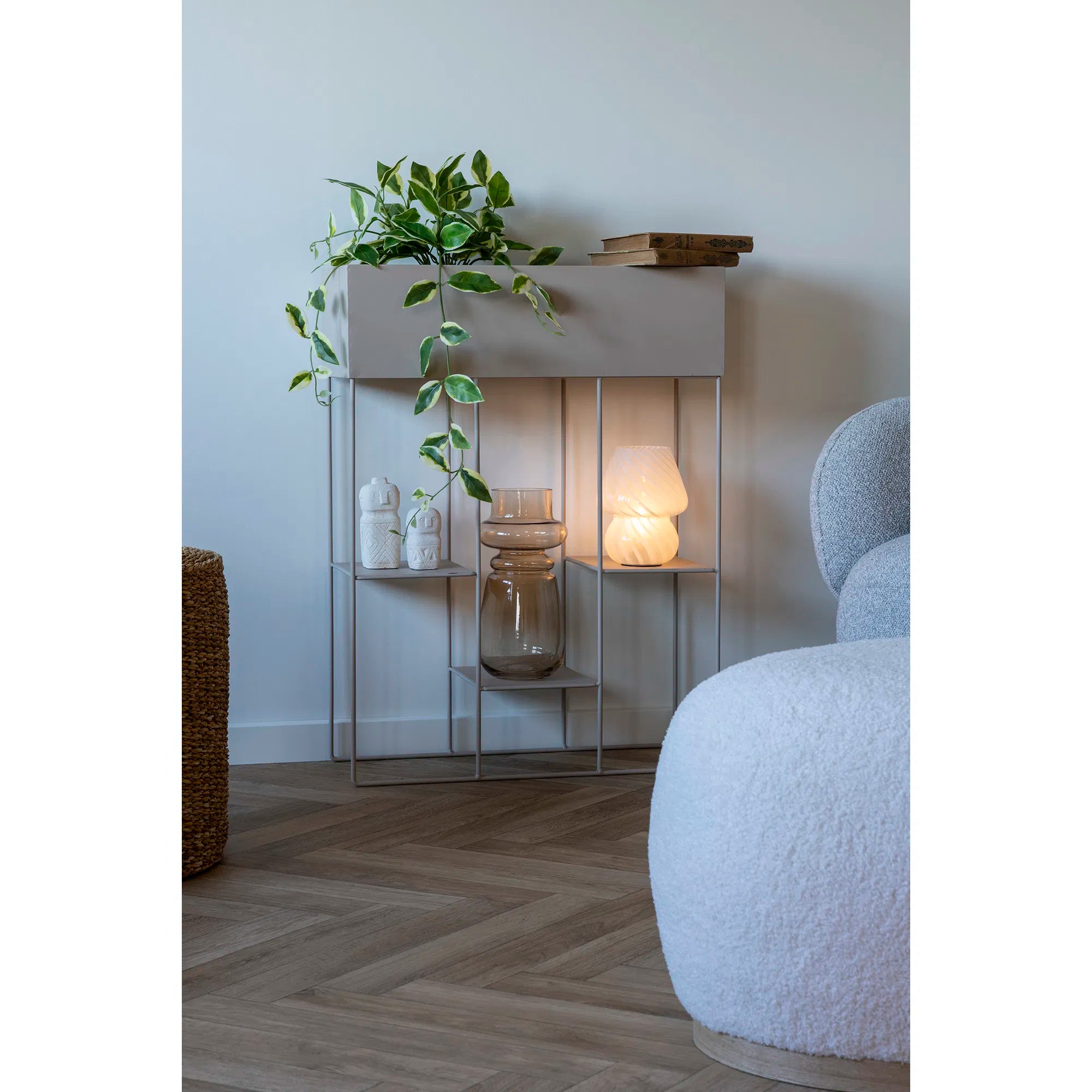 Tischlampe „Vianzo“ – Glasdesign inkl. Leuchtmittel