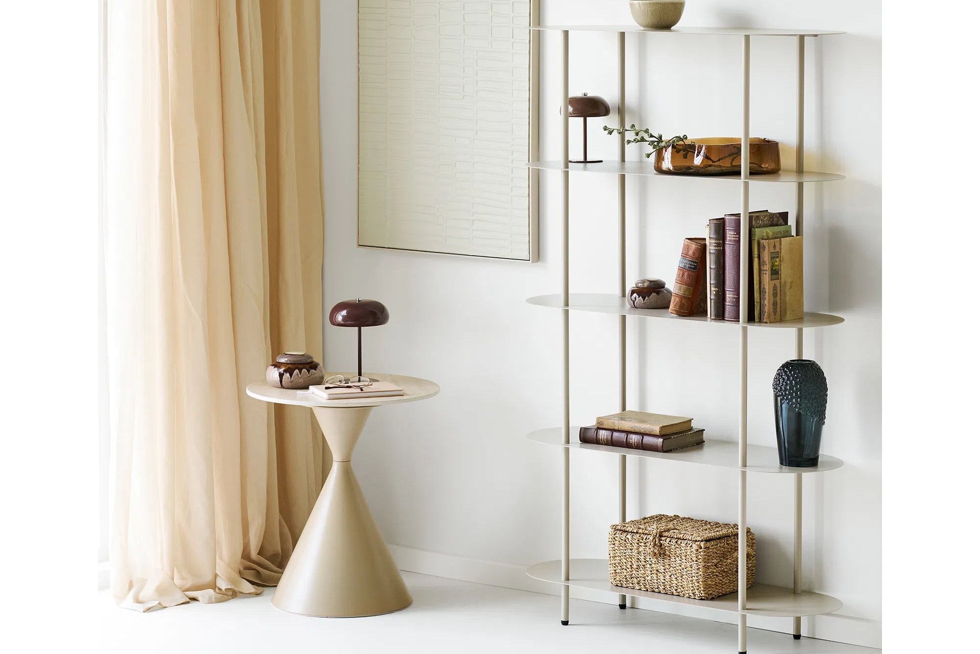 Tischlampe Elviora - Designleuchte aus Metal mit LED