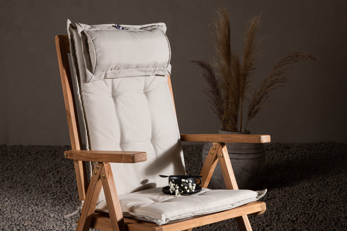 6er Set - Garten Stuhlkissen Siena aus Polyester in 4 Farben