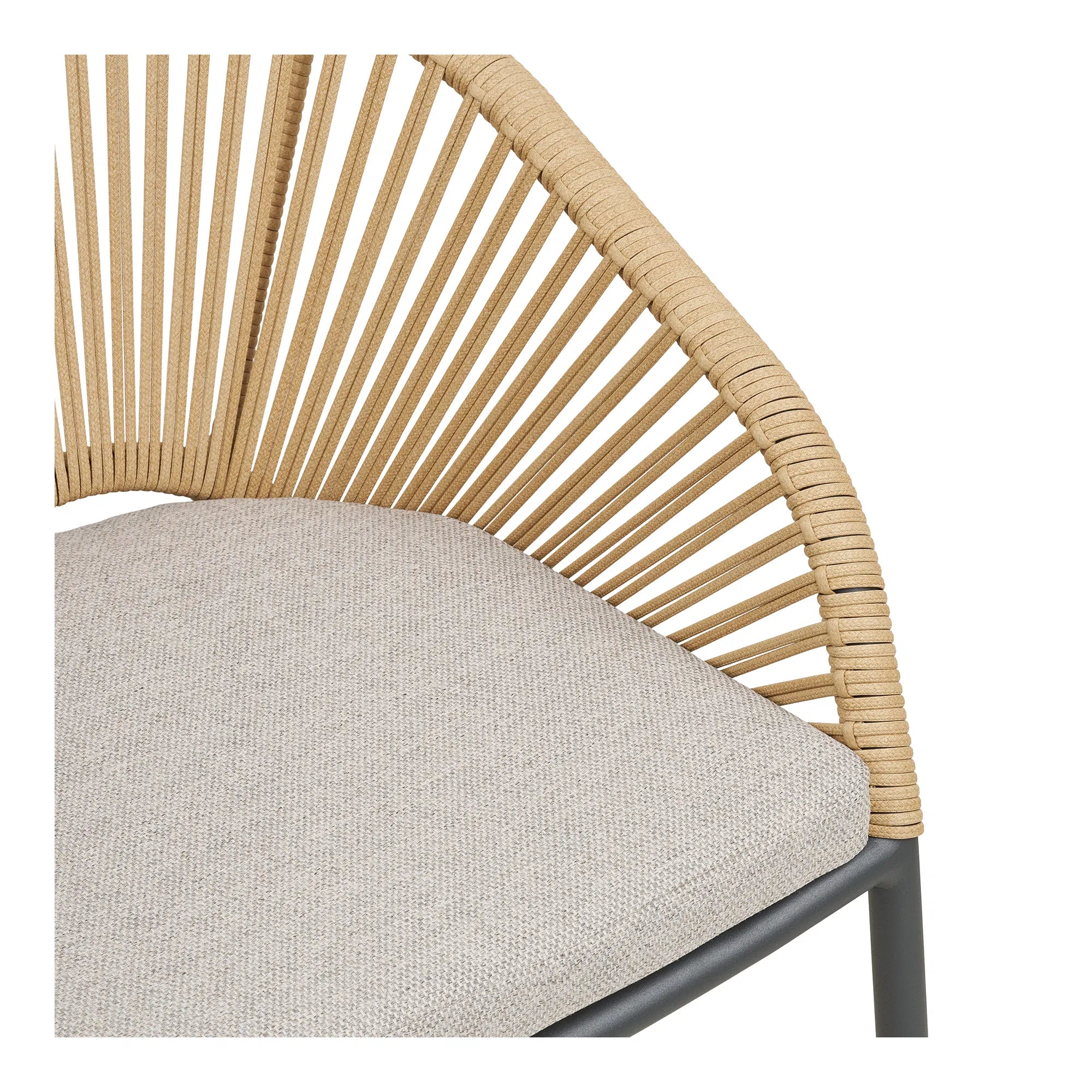 2er Set - Gartenstuhl Veleno in Beige oder Grün