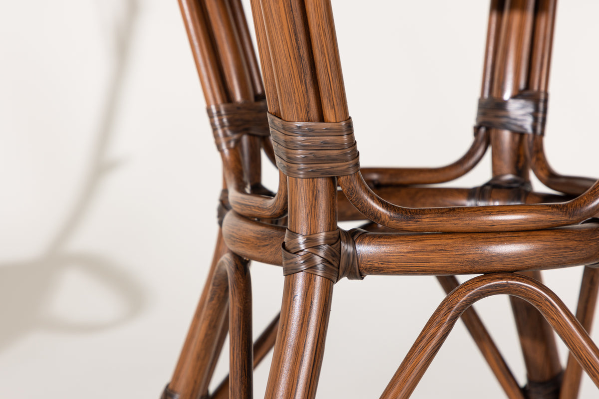 Kaffeetisch Sarge -  Ø60 in der Farbe Braun