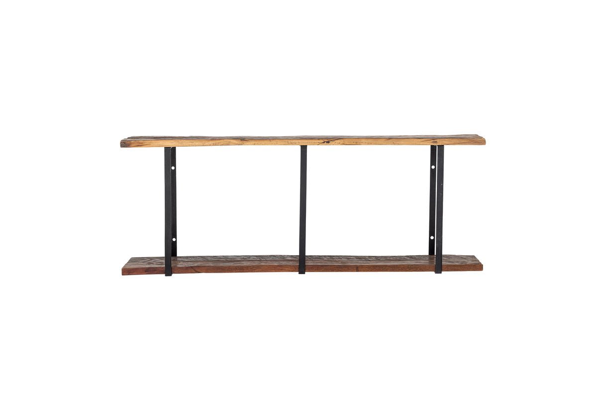 Regal Montara – Zweistufiges Regal aus recyceltem Holz