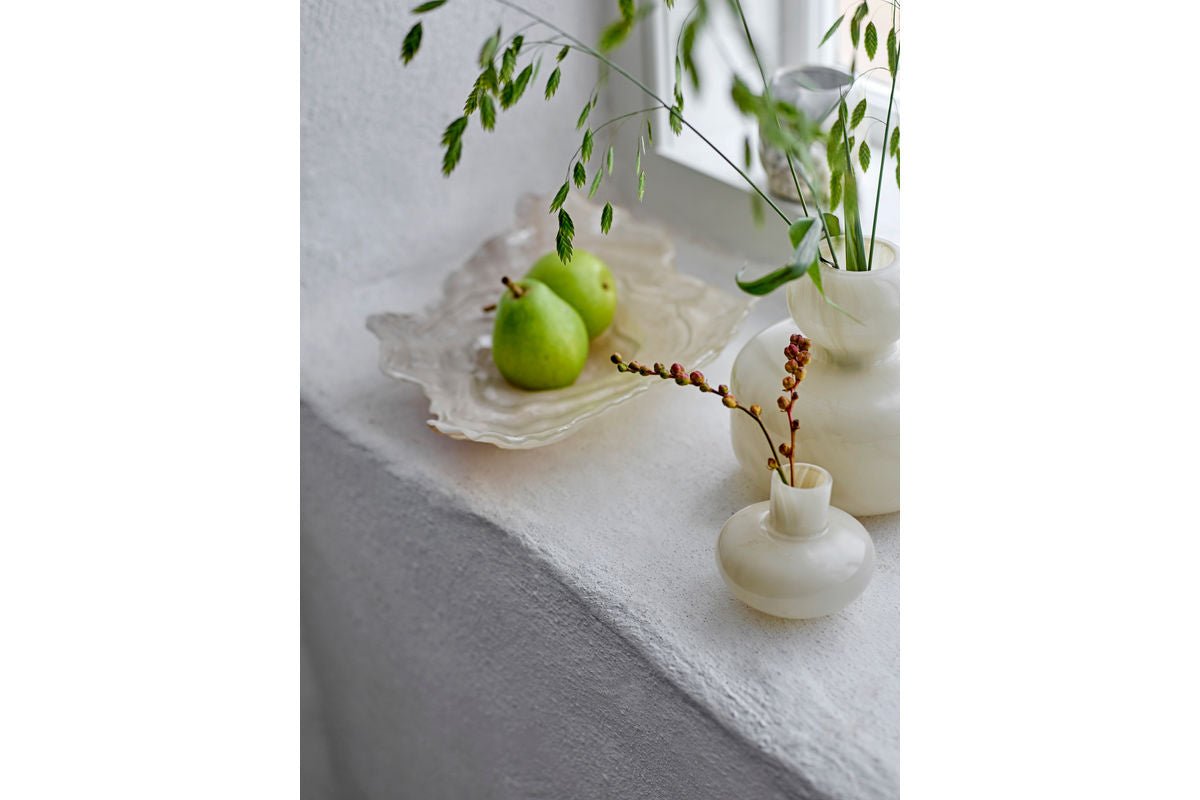 Schale Akuri – aus Glas in Natur mit organischer Form