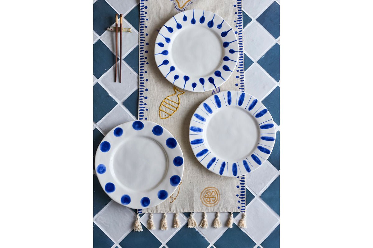 Teller Belvara - aus Steingut gefertigt 3er Set