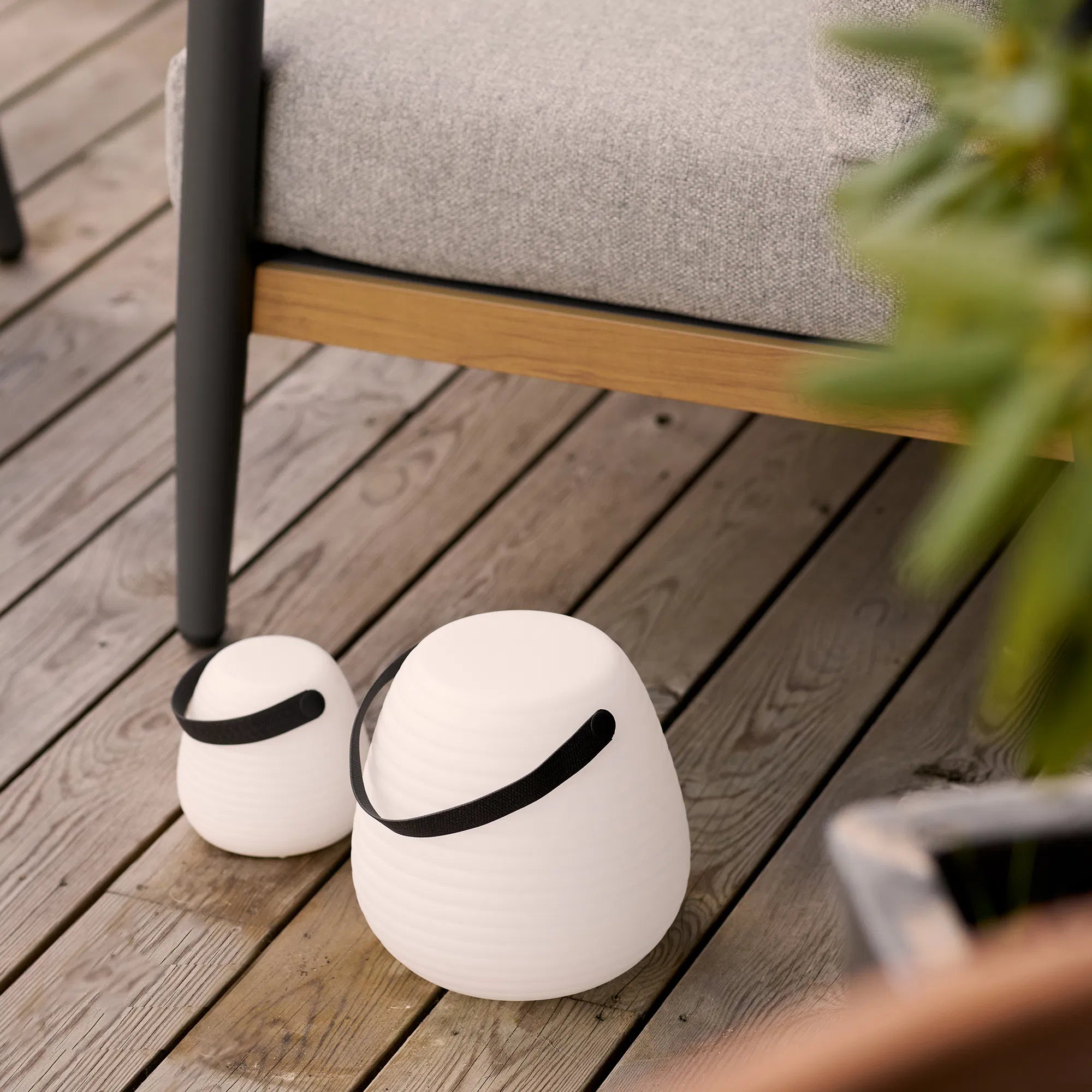 Garten Outdoor Lampe Eldora - mit Halteband und Farb LED