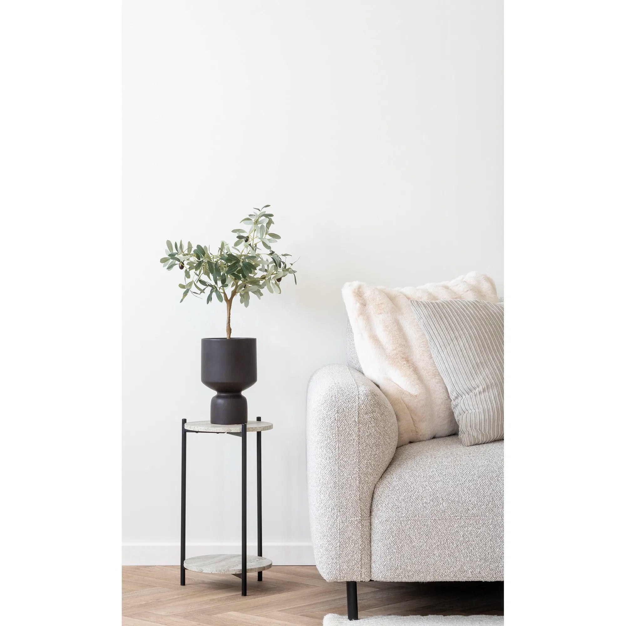 Kunstpflanze Olivenbaum – 61 cm mediterraner Charme für dein Zuhause