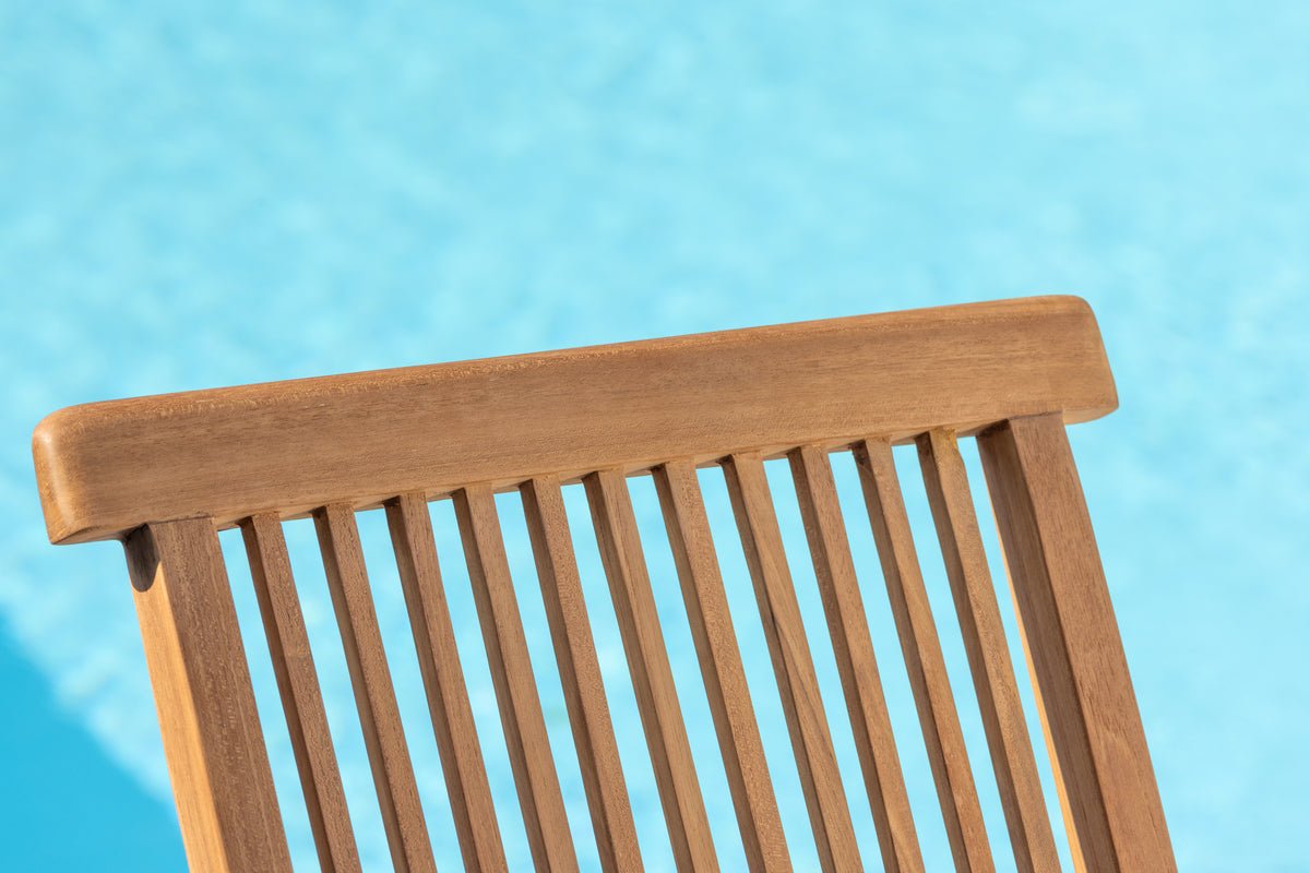 2er Set - Gartenstuhl Nairobi aus Teakholz