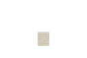 Garten Beistelltisch Quira - in Beige aus Aluminium und Polypropylen