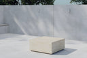 Garten Beistelltisch Ravelo - Quadratisch in Beige