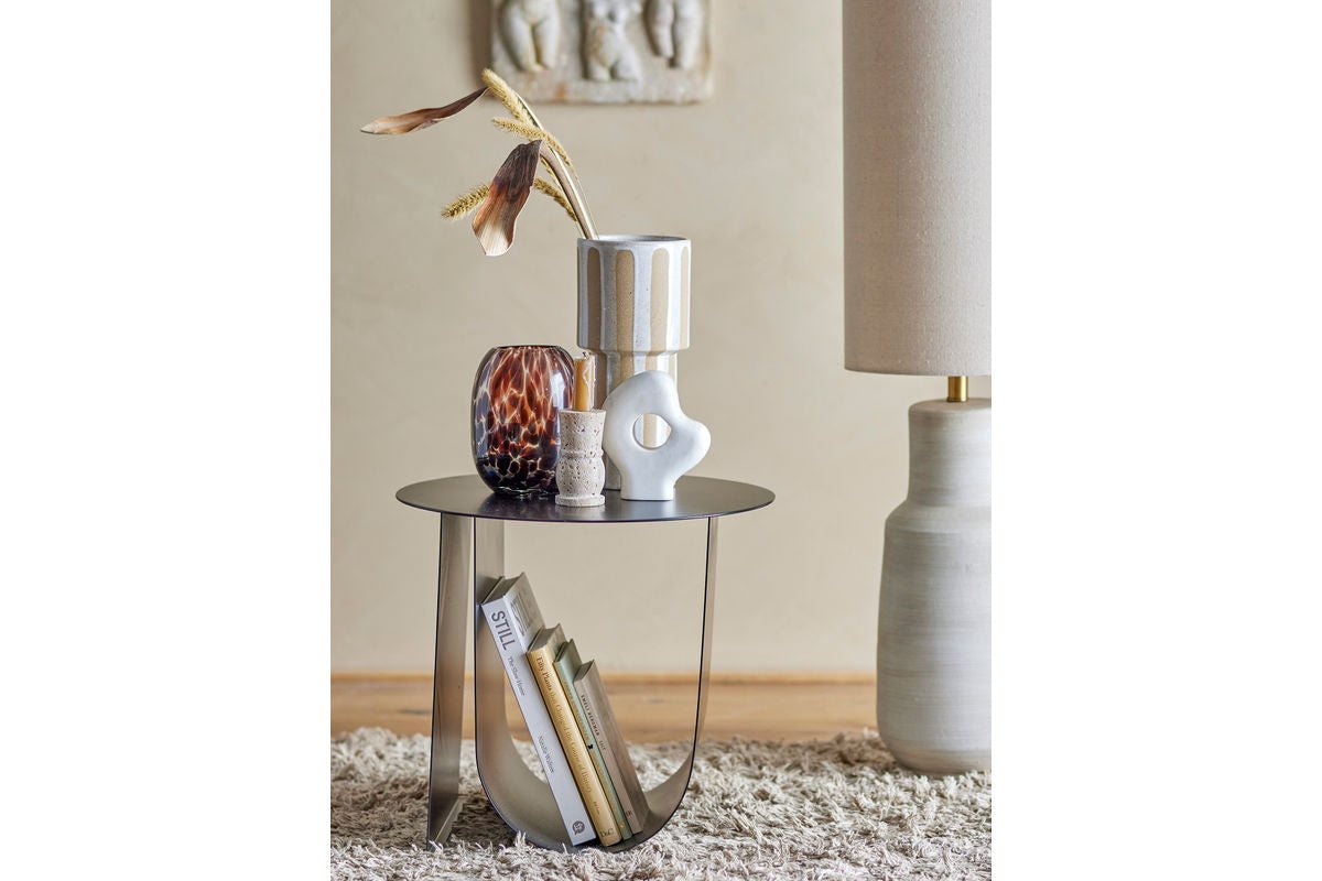 Vase „Nerava“ – Naturfarbenes Steingut