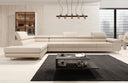 Designer Ecksofa Maxi mit Schlaf - und Klappfunktion in Bouclé