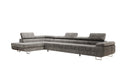 Designer Ecksofa Maxi mit Schlaf - und Klappfunktion in Cord