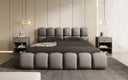 Designer Polsterbett Boston Stoff mit Stauraum