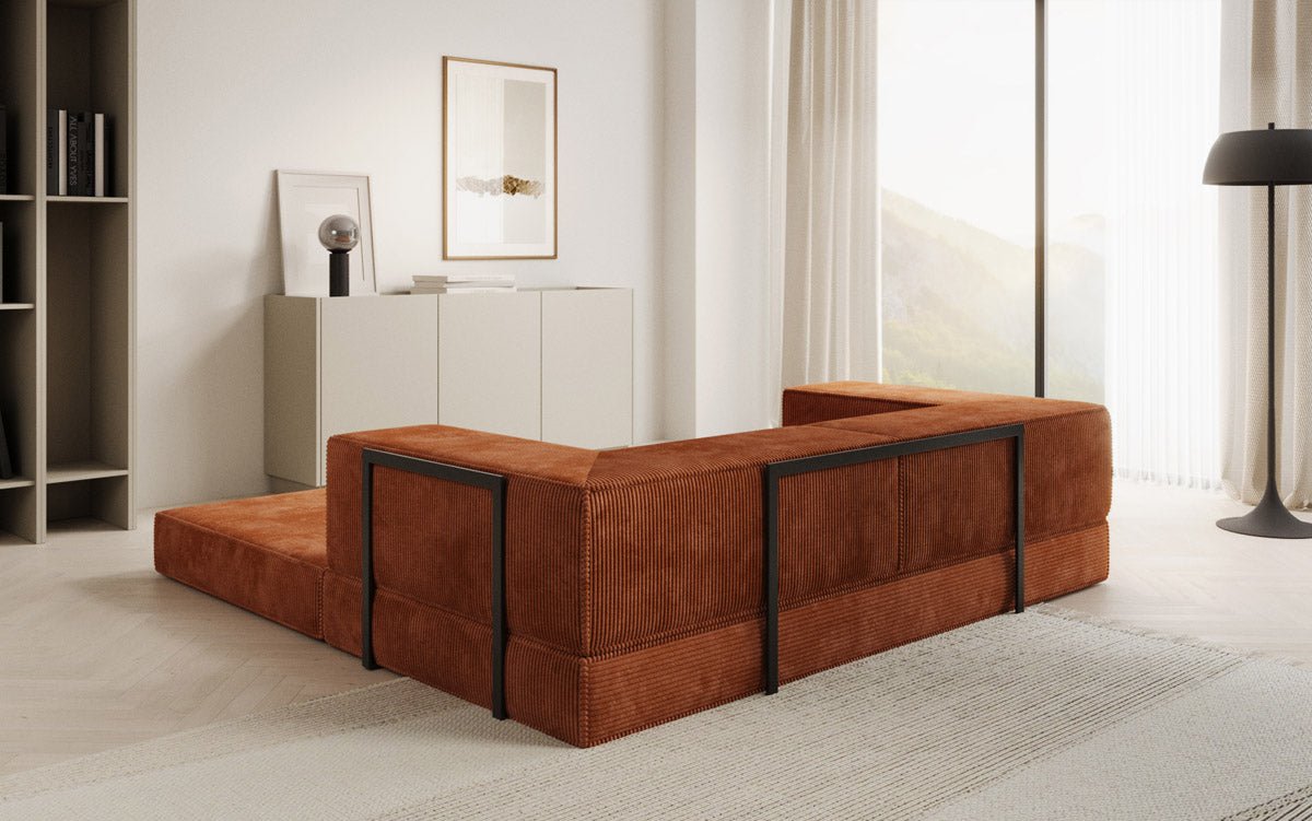 Designer Sofa Lazy 3 Sitzer in Cord