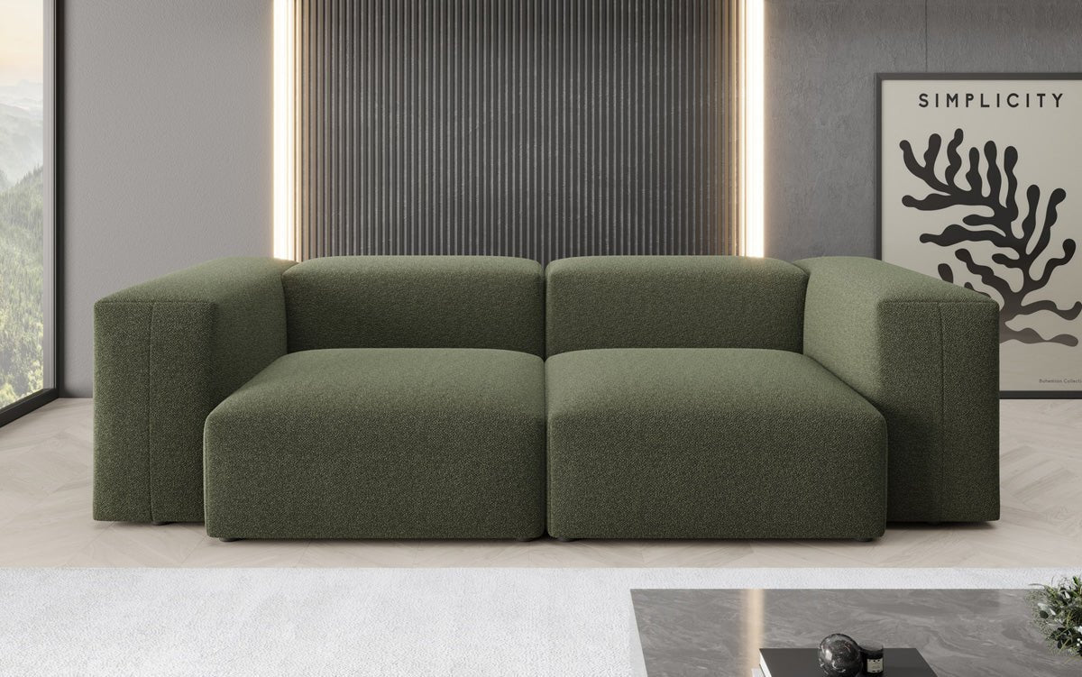 Designer 2 Sitzer Sofa Snug in Bouclé
