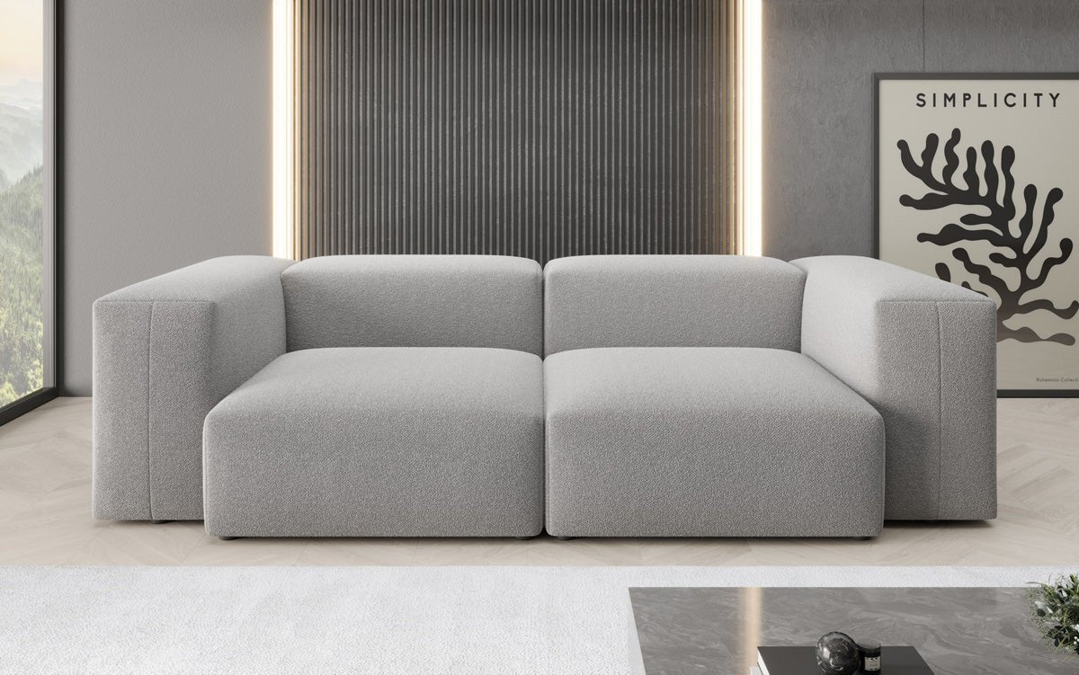 Designer 2 Sitzer Sofa Snug in Bouclé
