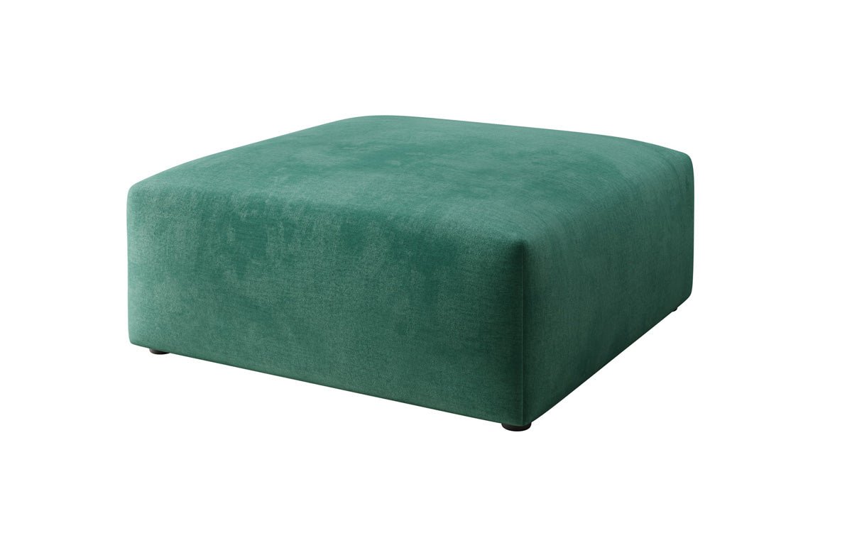 Beistellhocker 80 cm Snug aus Samt