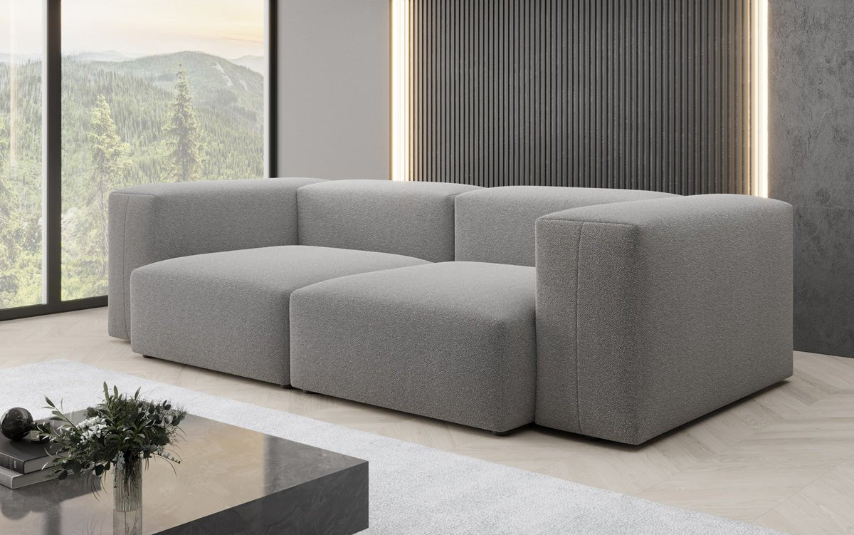 Designer 2 Sitzer Sofa Snug in Bouclé