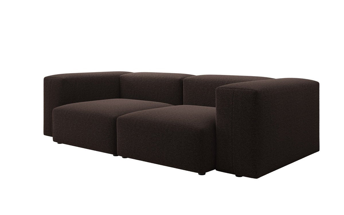 Designer 2 Sitzer Sofa Snug in Bouclé