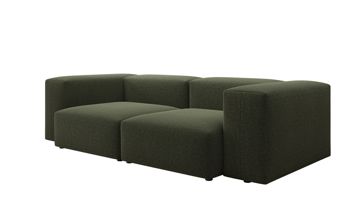 Designer 2 Sitzer Sofa Snug in Bouclé