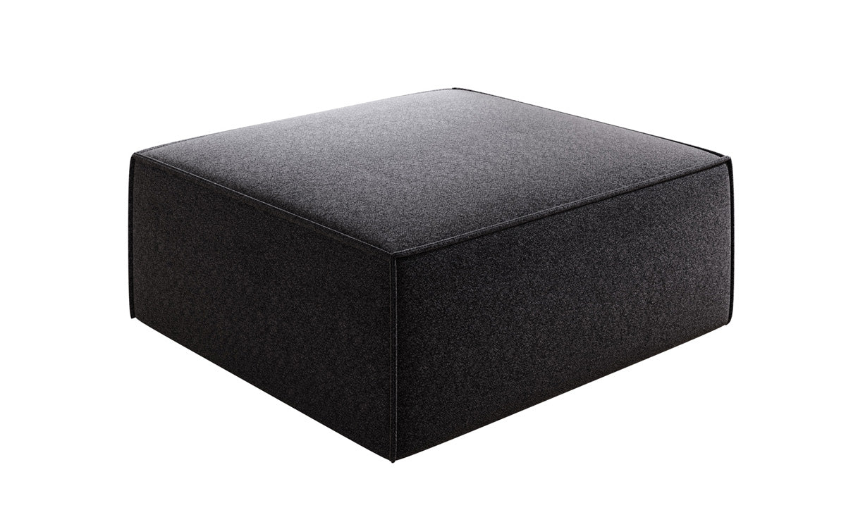 Beistellhocker Lesley in Strukturstoff