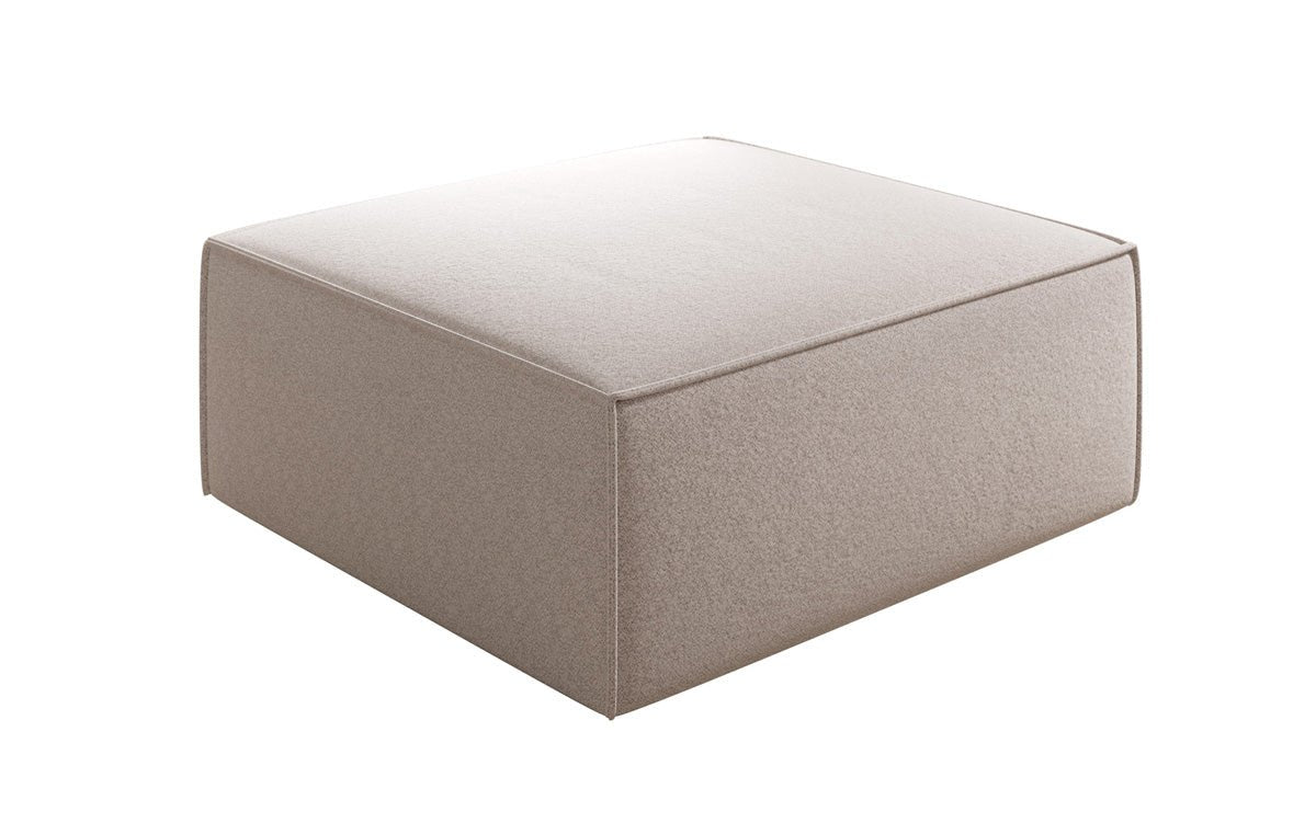 Beistellhocker Lesley in Strukturstoff